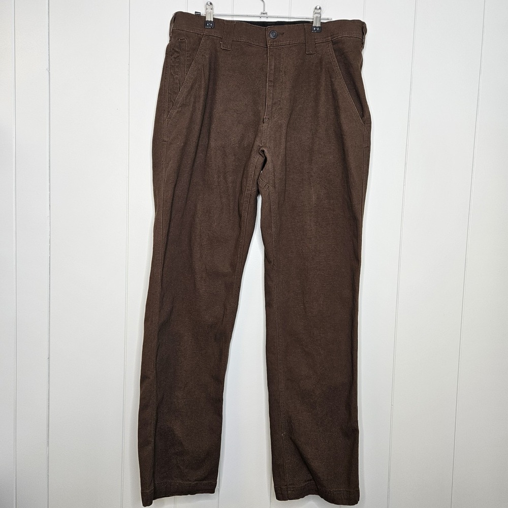 Cat Mens Work Pants‎ Since 1904 Brown Size 34" X 32"